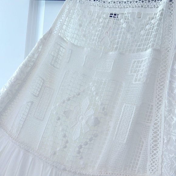 Free People Embroidered Bohemian Mini Dress - Picture 3 of 4